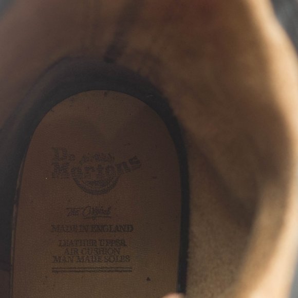 Dr Martens 1460 Made In England 8 Eye Leather Boots - Men's Size 11 UK / 12 US - Picture 9 of 10